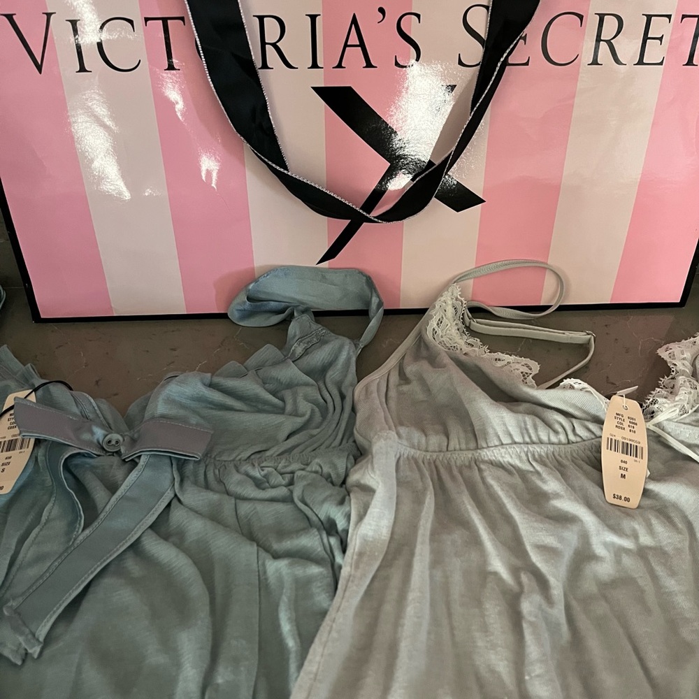 Two NWT Victoria Secret Lingerie Size Small & Medium